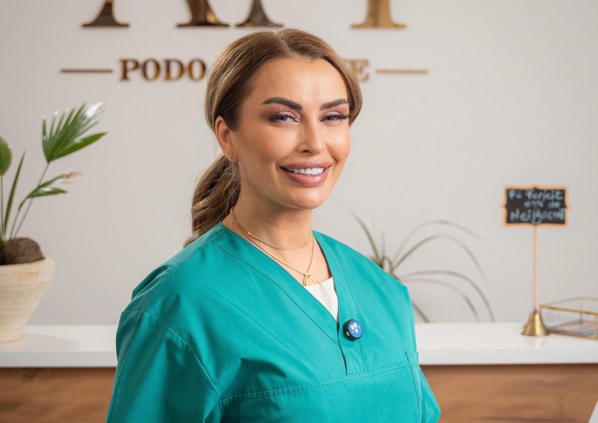Adelina Palaghia, fondatoarea AMPodo Clinique: Povestea clinicii de chiropodologie din România